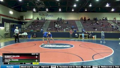 160 lbs Round 3 - Maciej Paszek, Auburn vs Robert Dillion, Vestavia Hills