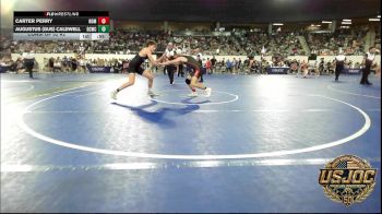 140 lbs Consi Of 32 #2 - Carter Perry, Team Nomad vs Augustus (Gus) Caldwell, Deer Creek Wrestling Club