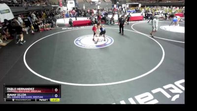 157 lbs Cons. Round 3 - Pablo Hernandez, Centennial High School Wrestling vs Isaiah Ulloa, Bell Gardens High School Wrestling