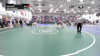 Girls 155 lbs 5th Place Match - Gott Katherine, Salinas Girls vs Mia Fausto, Hollister Girls