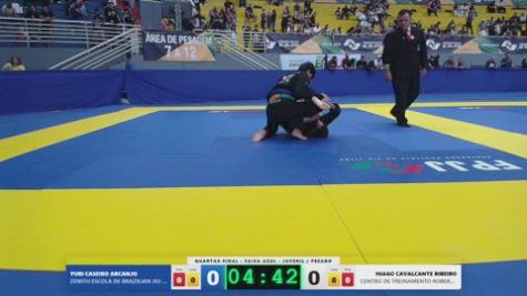 HIAGO CAVALCANTE RIBEIRO vs YURI CASEIRO ARCANJO 2026 FPJJ Circuito Paulista GI Etapa 3