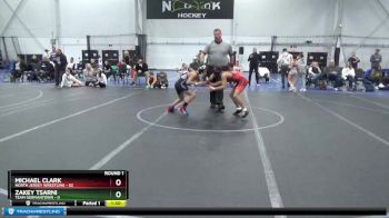 88 lbs Round 1 (4 Team) - Michael Clark, North Jersey Wrestling vs Zakey Tsarni, Team Germantown