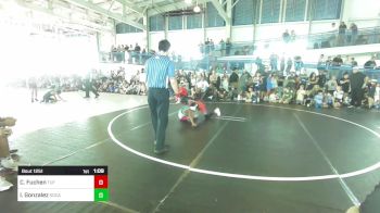 81 lbs Semifinal - Caleb Fuchen, TUF CA Wr Ac vs Isaiah Gonzalez, SoCal Hammers