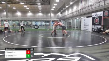 285 lbs Quarterfinal - Peyton Kendall, TS Fresh vs Charles Tibbitts, Gorilla Grapplers