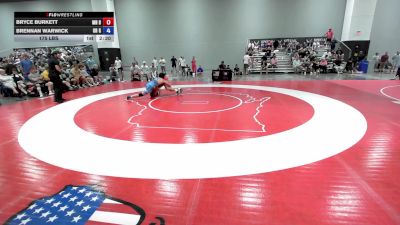 175 lbs Bryce Burkett, Minnesota Blue vs Brennan Warwick, Ohio Gray