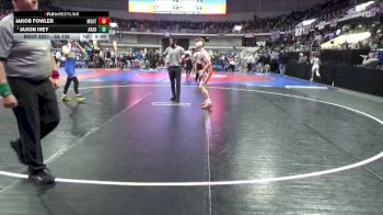 5A 138 lbs Quarterfinal - Jaxon Ivey, Arab vs Jakob Fowler, Montevallo