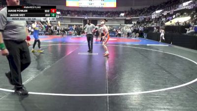 5A 138 lbs Quarterfinal - Jaxon Ivey, Arab vs Jakob Fowler, Montevallo