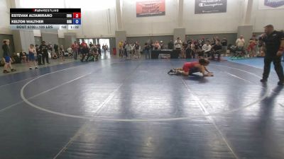 105 lbs Champ. Round 1 - Estevan Altamirano, Sunnyside Wrestling Academy vs Kelton Walther, Green River Grapplers