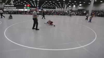 67 lbs Cons. Sub-rd Of 16 - Sylus Peterson, Wisconsin vs Lowden Even, Immortal Athletics WC