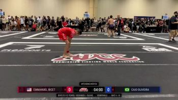 Emmanuel Bicet vs Caio Oliveira 2024 ADCC Orlando Open at the USA Fit Games