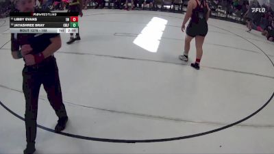 188 lbs Semifinal - Libby Evans, Elgin Wolfpack vs JayaShree Bray, North Omaha Athletic Club