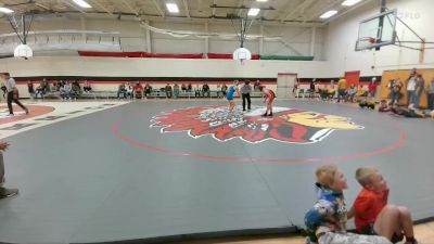 95-96 lbs Round 3 - Parker Nelson, Shoshoni Junior High School vs Jackson Robbins, Powell Middle School