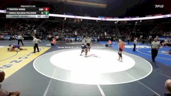 I-215 lbs Champ. Round 1 - Joshua Holliman-Pollonais, Bay Shore vs Tristen Webb, Hamburg