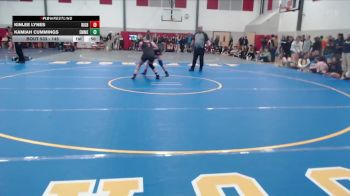 145 lbs Cons. Round 5 - Kinlee Lynes, Rigby vs Kamiah Cummings, Emmett