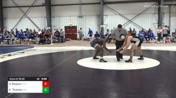 Consolation - Greg Bogdan, Springfield Tech vs Kevin Thomas, Plymouth