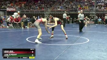 2A-113 lbs Champ. Round 1 - Jesse Jens, Harlan Community vs Lane Elmquist, Audubon