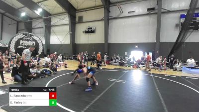 106 lbs Rr Rnd 2 - Leonardo Saucedo, Siwc vs Elsa Finley, Big Cat Wrestling