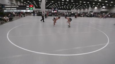 138 lbs Cons. Rd Of 32 - Jaken Updike, Alber Athletics Wrestling Club vs Conner Spaletta, Team Idaho Wrestling Club