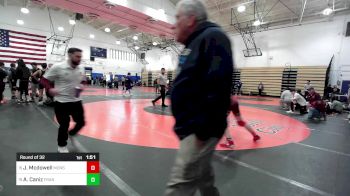 124 lbs Round Of 32 - Jake Mcdowell, Monsignor Farrell vs Andy Caniz, Frank J. Macchiarola