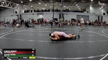 175 lbs Semis (4 Team) - Curtis Rebert, Gettysburg vs Ethan Vayro, LBWC
