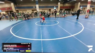 63 lbs Cons. Round 3 - Jackson Hunter, Longview Wrestling Club vs Nolan Urick, Coppell Stars Wrestling Club