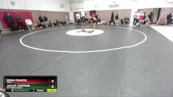 190 lbs Quarterfinal - Sifiah Francis, Chico vs Cecilia Chatman, Pittsburg Senior