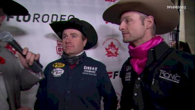 Interview: Team Roping Winners - Performance 4 - 2021 Canadian Finals Rodeo