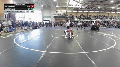 113 lbs Consi Of 8 #2 - Brayden Boccia, Milford vs Ethan Quinn, Simsbury