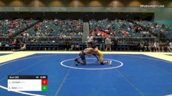 149 lbs Prelims - Jaron Jensen, Wyoming vs Zach Sias, Warner Pacific