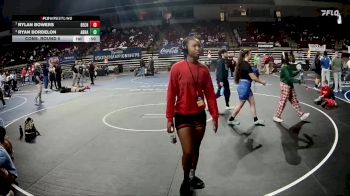 D 2 113 lbs Cons. Round 5 - Rylan Bowers, Belle Chasse vs Ryan Bordelon, Archbishop Hannan