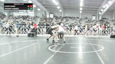 195 lbs Round Of 64 - Logan Ulmer, CA vs Anthony Romero, FL