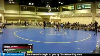 132 lbs Placement (16 Team) - Kaeb Stebbins, Delta Eagles vs Gabriel Vazquez, Fuzzy Bees