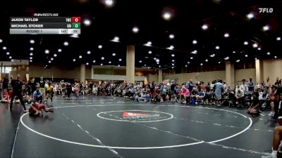 85 lbs Round 1 - Michael Stoker, Grindhouse vs Jaxon Taylor, Techfall Wrestling Club