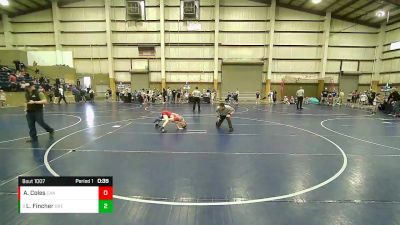 74 lbs Champ. Round 1 - Lucas Fincher, Oregon vs Aime Coles, Canada