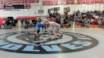 215 lbs 3rd Place - Ian Denue, Mt. Anthony Union vs Drake Felkl, Otter Valley