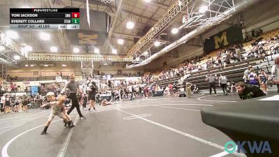 43 lbs Consi Of 4 - Yori Jackson, Shelton Wrestling Academy vs Everett Collard, Standfast
