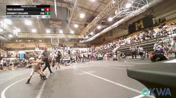 43 lbs Consi Of 4 - Yori Jackson, Shelton Wrestling Academy vs Everett Collard, Standfast