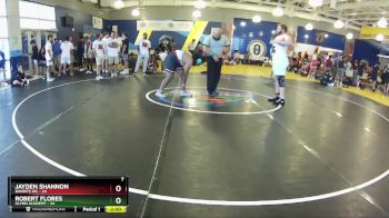 285 lbs Round 4 (8 Team) - Jayden Shannon, Bandits WC vs Robert Flores, Glynn Academy