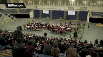 Milford HS (OH) "Milford OH" at 2026 WGI Perc/Winds Dayton Regional+