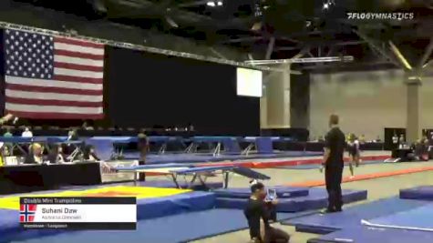 Suhani Daw - Double Mini Trampoline, Airborne Colorado - 2021 USA Gymnastics Championships
