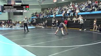 135 lbs Cons. Round 2 - Jozlyn Wells, Ogden vs Taylor Hoskins, Center Point-Urbana