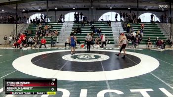 138 lbs Champ. Round 1 - Reginald Barnett, Dematha Catholic vs Ethan Glessner, St. John`s College