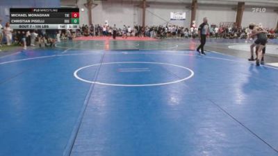 106 lbs Round Of 64 - Michael Monaghan, The Way Wrestling Academy vs Christian Piselli, Dog Pound