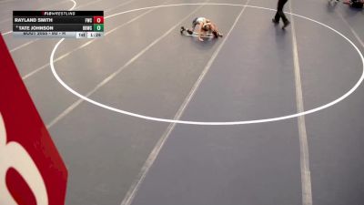 8U - H Champ. Round 1 - Rayland Smith, Farmington Wrestling Club vs Tate Johnson, Becker Bulldog Wrestling Club