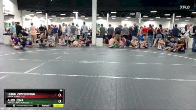 96 lbs Round 2 (6 Team) - Hugh Zimmerman, Dirty Jersey vs Alex Jena, Moser`s Mat Monster