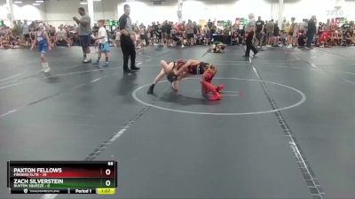 68 lbs Round 2 (6 Team) - Paxton Fellows, Firebird Elite vs Zach Silverstein, Buxton Squeeze