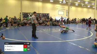 90 lbs Rr Rnd 2 - Noel Risacher, OMP K-8 vs Dylan Osolin, Lake WC K-8