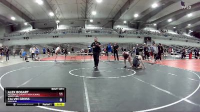 190 lbs 3rd Place Match - Alex Bogart, McDonald County High School Wrestling vs Calvin Gross, Missouri