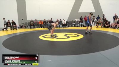 112 lbs Round 1 (6 Team) - Hawke Garrett, Team Nazar Training Center vs Kash Preciado, Team Atomic
