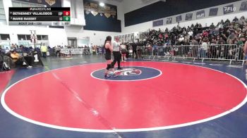 130 lbs Cons. Round 2 - Bethenney Villalobos, Esperanza vs Marie Basset, La Canada